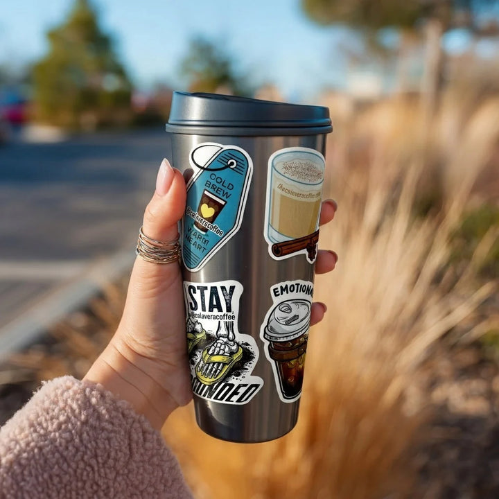vinyl stickers coffee
